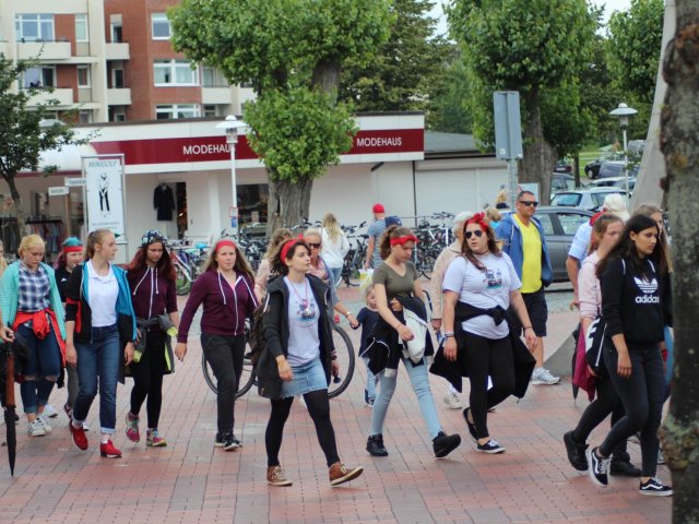 Bilder 23.07.2017 Flashmob