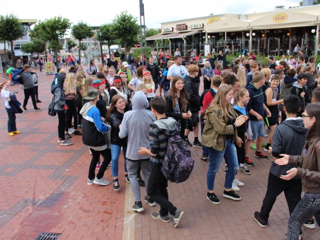 Bilder 23.07.2017 Flashmob