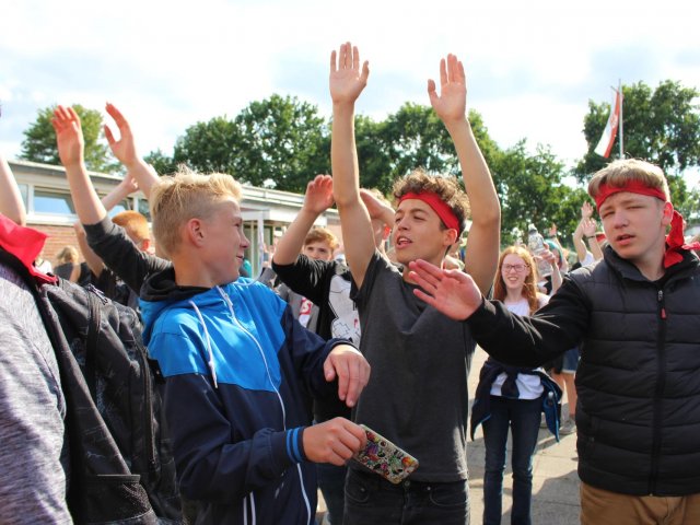 Bilder 23.07.2017 Flashmob